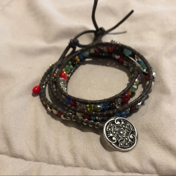 Set of two handmade wrap bracelets. - Picture 4 of 4